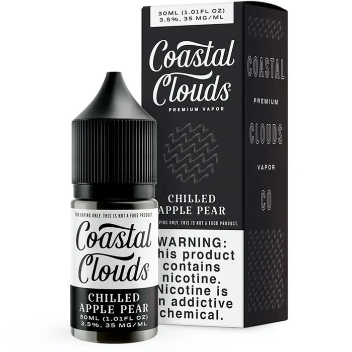 Coastal Clouds Salt – Chilled Apple Pear – 30ML