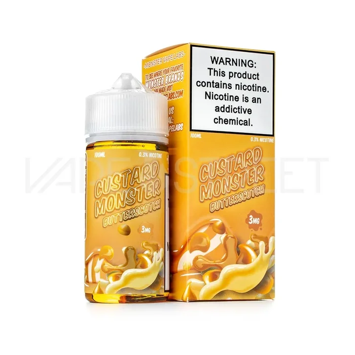 Custard Monster Butterscotch (100ml)