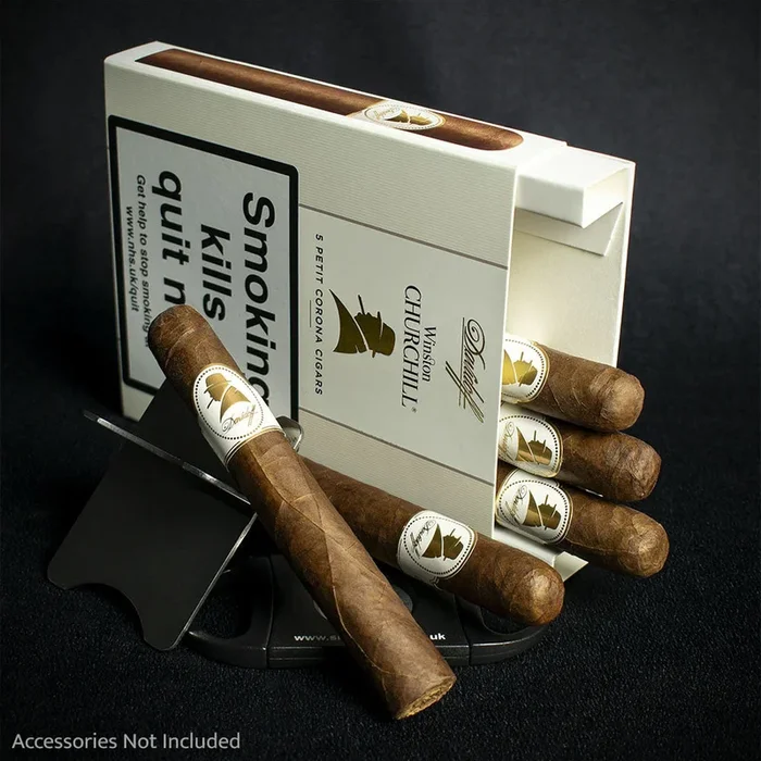 Davidoff Winston Churchill Artist Petit Corona Cigars – Pack of 5
