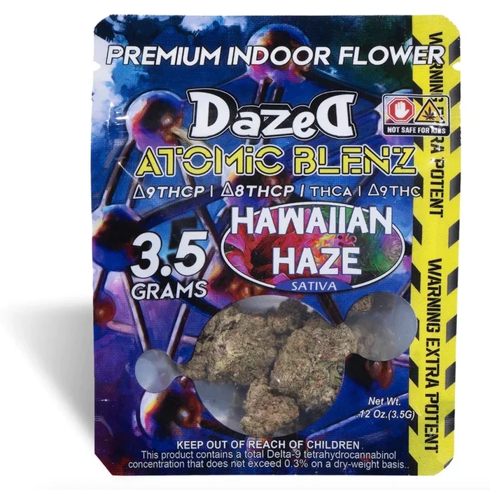 Dazed Atomic Blenz Hawaiian Haze THC-A Flower