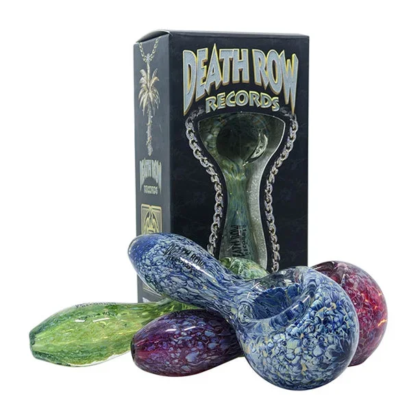 Death Row Records (Hand Pipe) 3.75″ US Color Frit Spoon