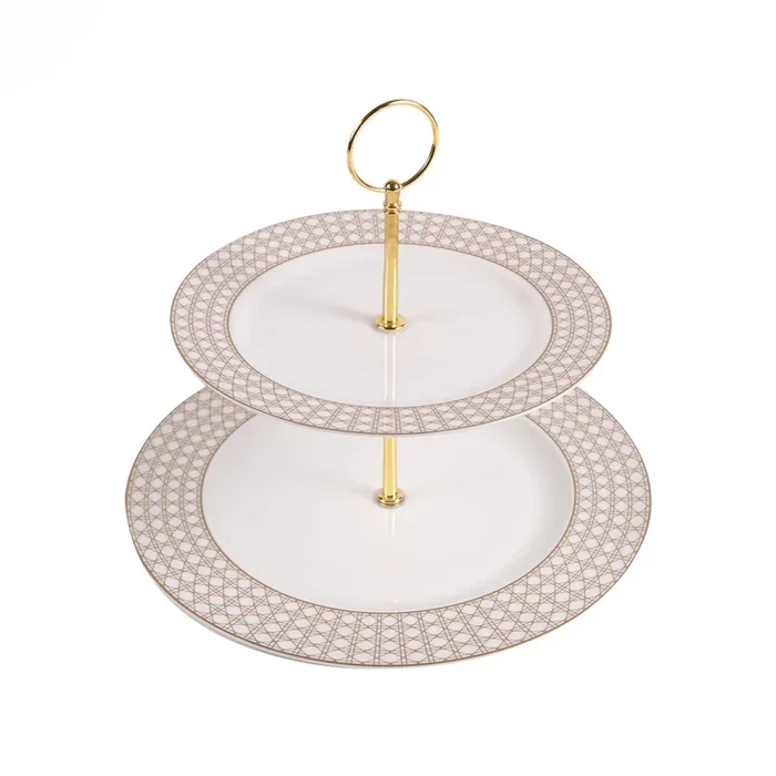 DISH CAKE ROYAL BISTRO 2TIRE DO01-2CP