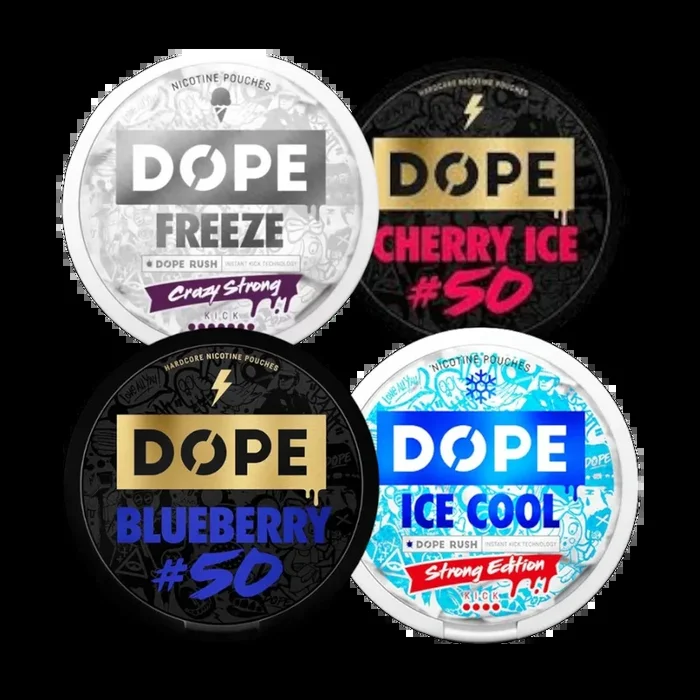 Dope 50mg Nicotine Pouches
