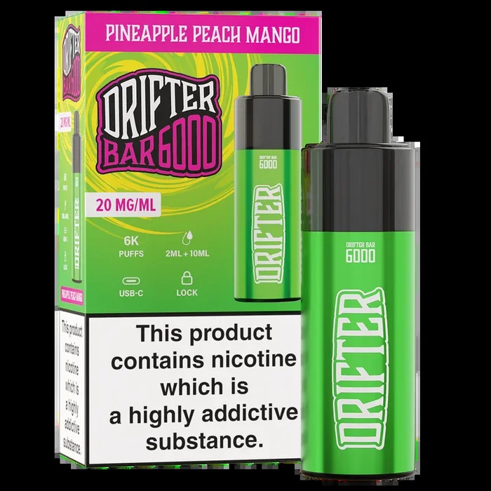Drifter Bar 6000 Pod Kit (pre-filled) – Pineapple Peach Mango