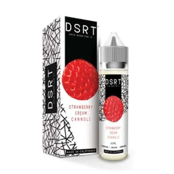 DSRT Strawberry Cream Cannoli – 50ml Max VG E-Liquid