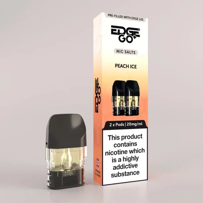 EDGE GO+ Nic Salt Pods – Peach Ice – Pack of 2