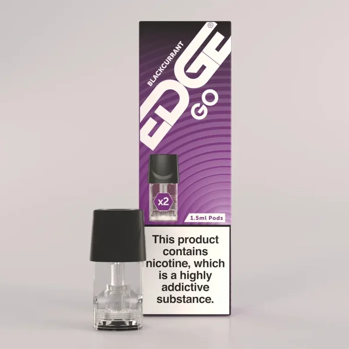 EDGE GO Pods – Blackcurrant – Pack of 2