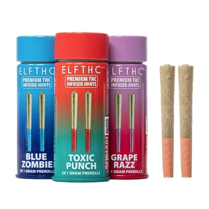 ELF Premium THC-A Infused Joints – 2ct