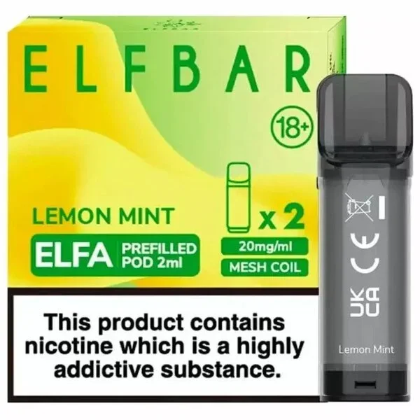 ELFA prefilled pods – Lemon Mint