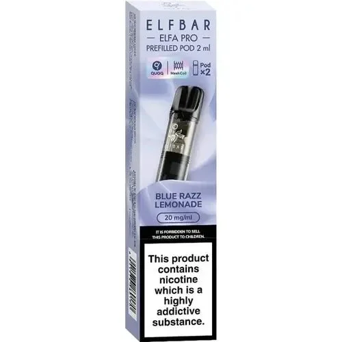 Elfa Pro Prefilled Pods – Blue Razz Lemonade