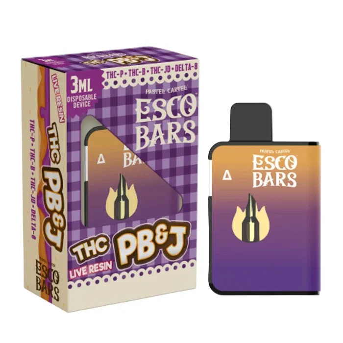 Escobars Live Resin THC Blend Vaporizer – 3000mg