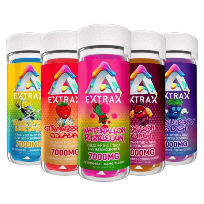 Extrax Adios THC-A Gummies – 7000mg