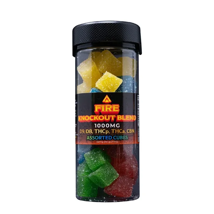 Fire Knockout Blend Gummies – 1000mg (40ct)