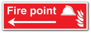 Fire point – arrow left