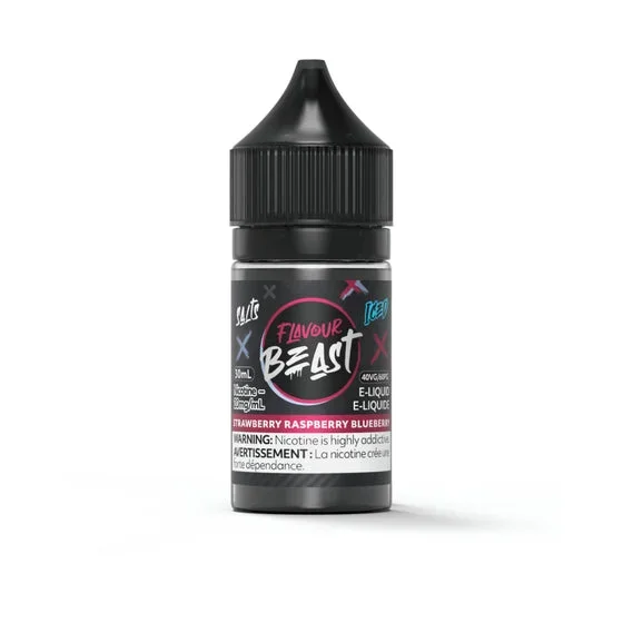 Flavour Beast E-Liquid – Strawberry Raspberry Blueberry Iced