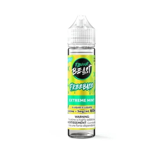 Flavour Beast E-Liquid Freebase – Extreme Mint Iced