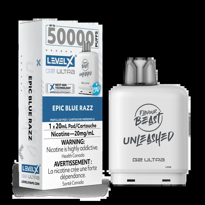 Flavour Beast Unleashed Level X G2 Ultra Replacement Pod 20mL