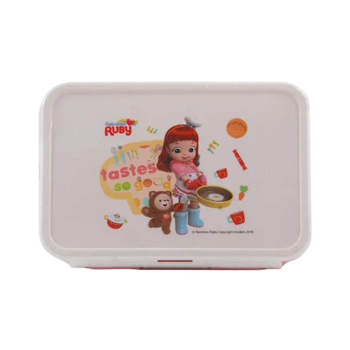 FP015 KIDS SCHOOL LUNCH BOX 750ML ASST M.T