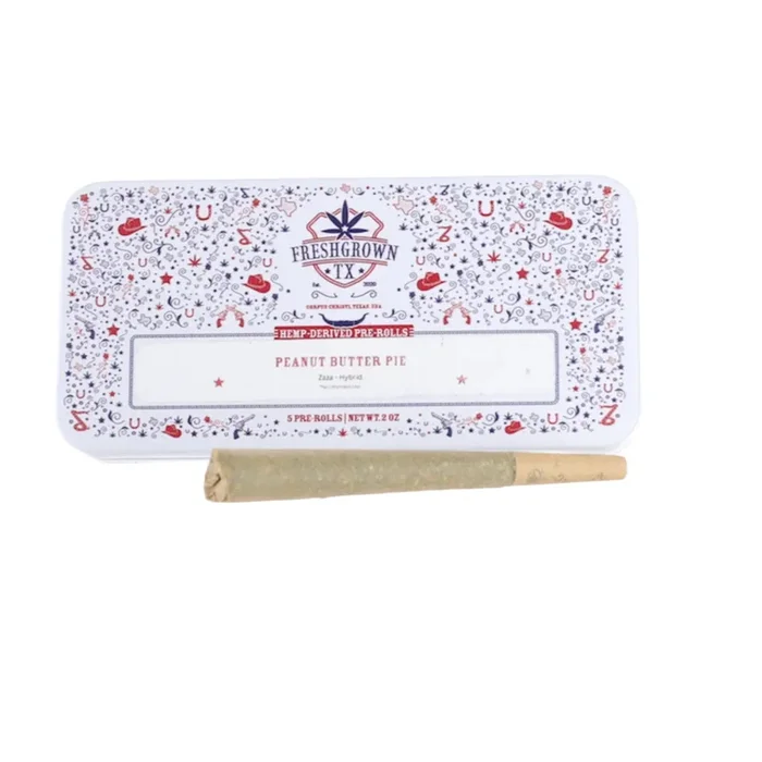 Freshgrown TX Super Zaza THC-A Prerolls – 5ct