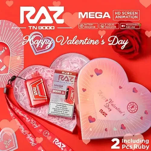 Geek Vape RAZ Mega TN9000 Valentine’s Day 2-PACK