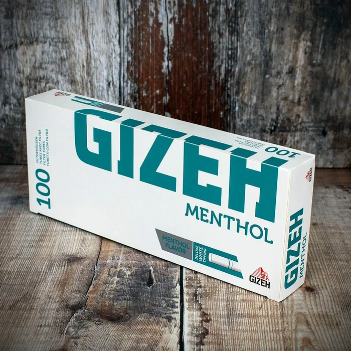 Gizeh Cigarette Tubes Menthol 100 Pack