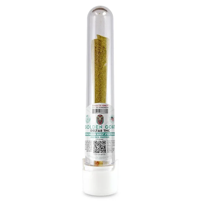Golden Goat Delta 8 Kief Doobie – 1000mg