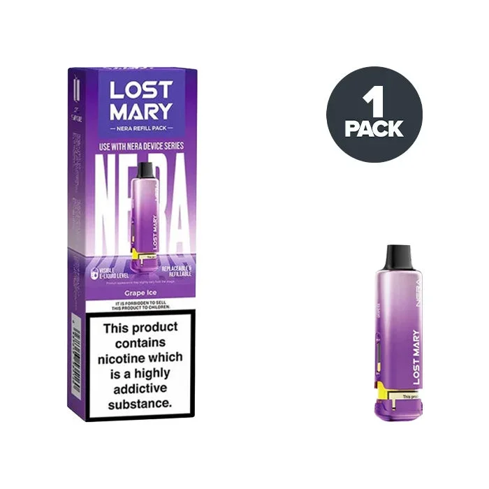 Grape Ice Lost Mary Nera 15K Refill Pack