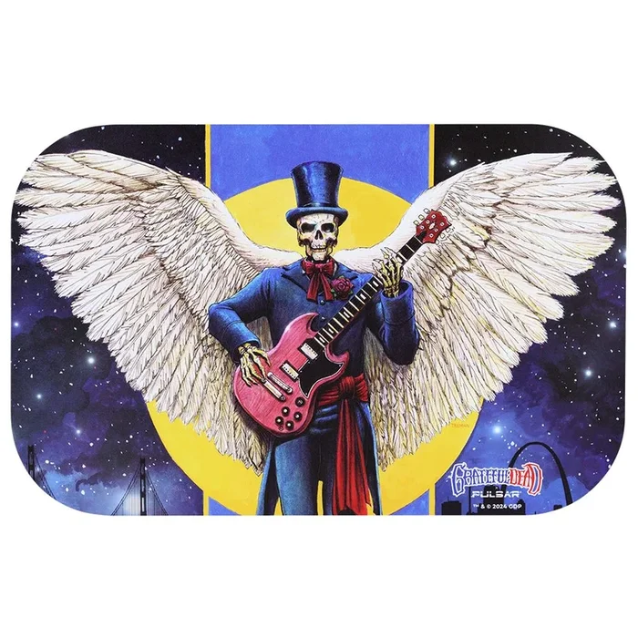Grateful Dead x Pulsar Magnetic Rolling Tray Lid – Angel of Music / 11″ x 7″