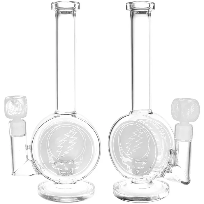 Grateful Dead x Pulsar Round Steal Your Face Water Pipe – 14.5″ / 19mm F