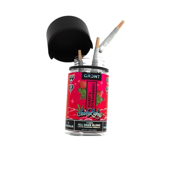 GRDNT All Daze Sweet Strawberry Pre-Rolls – 5ct