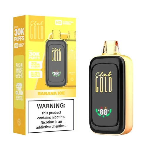 GW Club Gold 30K Disposable Vape 30,000 Puffs