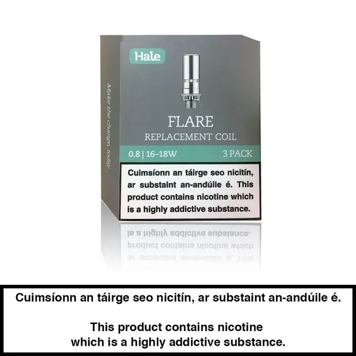 Hale: Flare Replacement Coils (Pack Of 3)