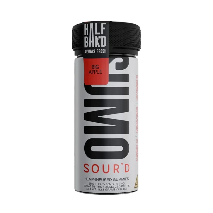 Half Bakd Sour’d Sumo THC Gummies – 10,000mg