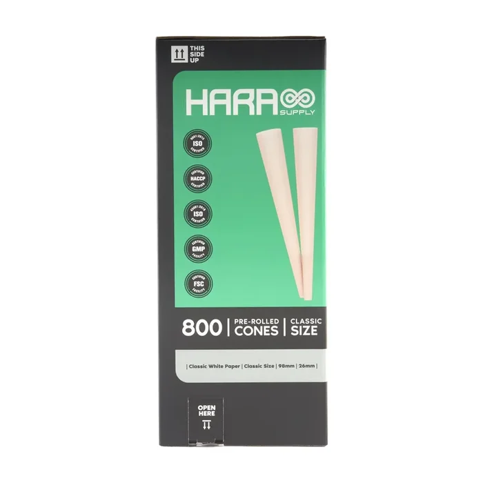 Hara Supply Paper Cones – 98mm – 800pc