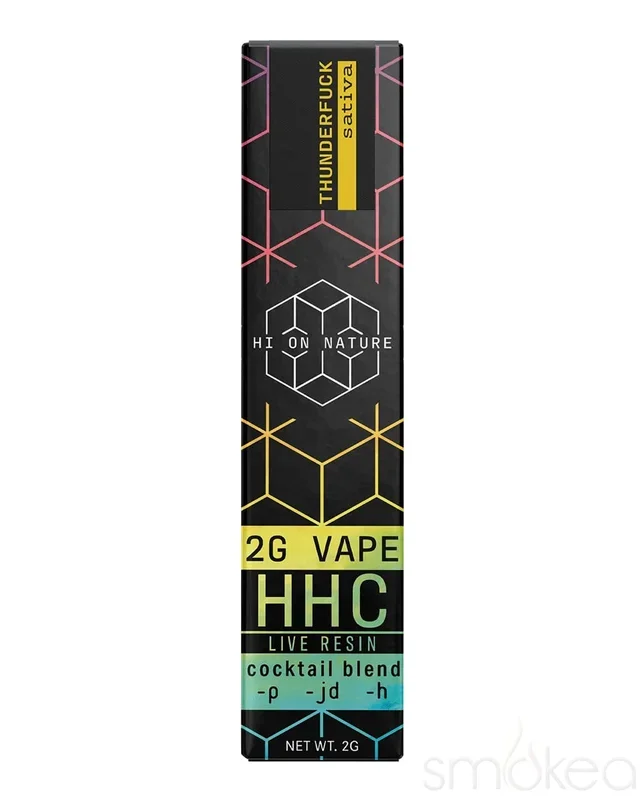 Hi On Nature 2g HHC Cocktail Live Resin Vape – Thunderfuck