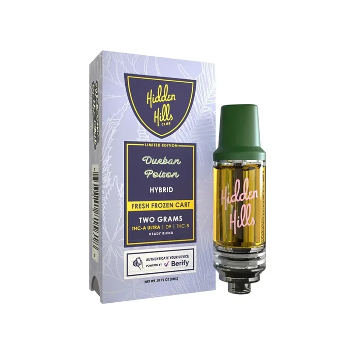 HIDDEN HILLS Heady Blend THC-A Ultra – 2g Cartridge