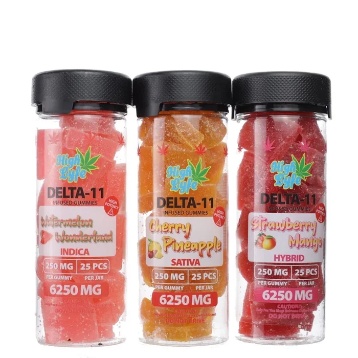 High Lyfe Delta 11 Gummies – 6250mg
