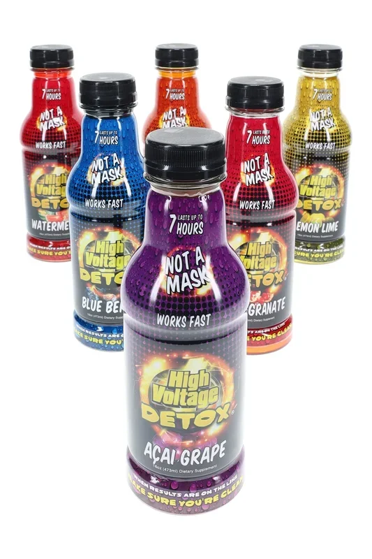 High Voltage Detox Drink – 16 oz – Choose Flavor