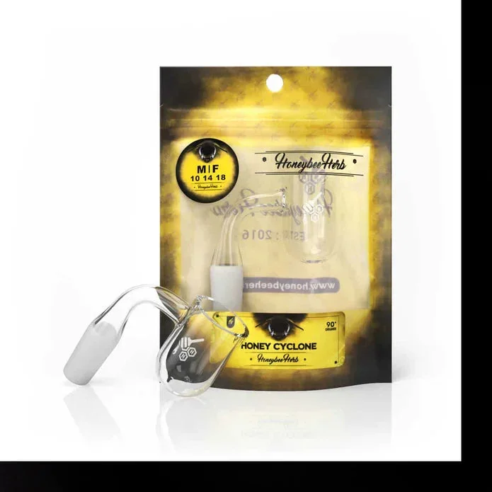 Honeybee Herb – HONEY CYCLONE QUARTZ BANGER – 90° DEGREE | YL Banger