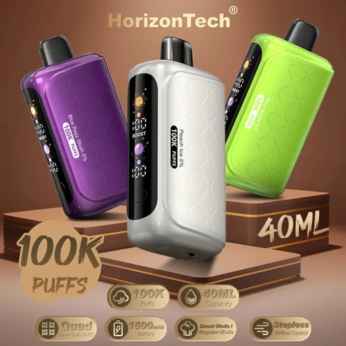 HorizonTech 100K Disposable Device – 100,000 Puffs