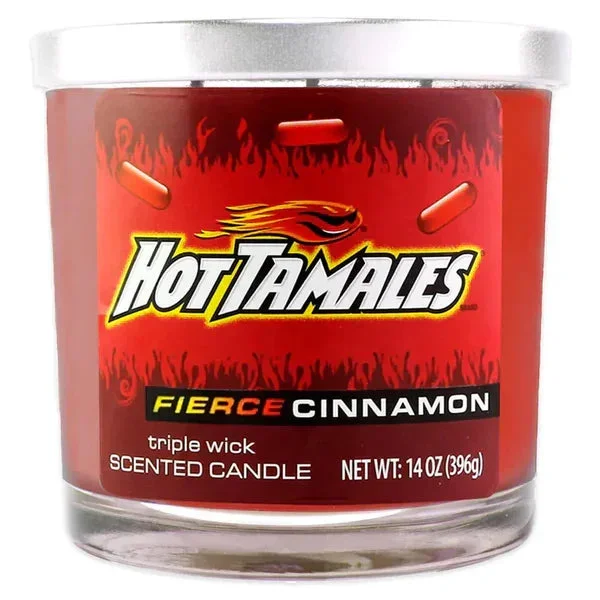 Hot Tamales – 14oz Fierce Cinnamon Triple Wick Candle