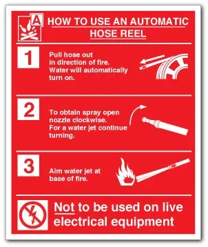 HOW TO USE AN AUTOMATIC HOSE REEL