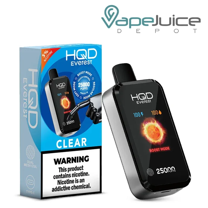 HQD Everest 25000 Clear Disposable