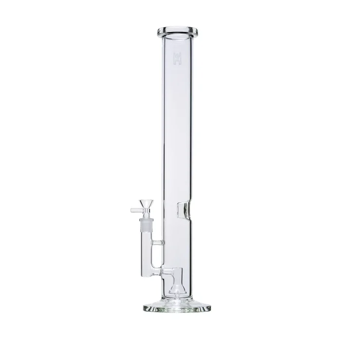 Human Grade 18″ Tube Straight Glass Water Pipe