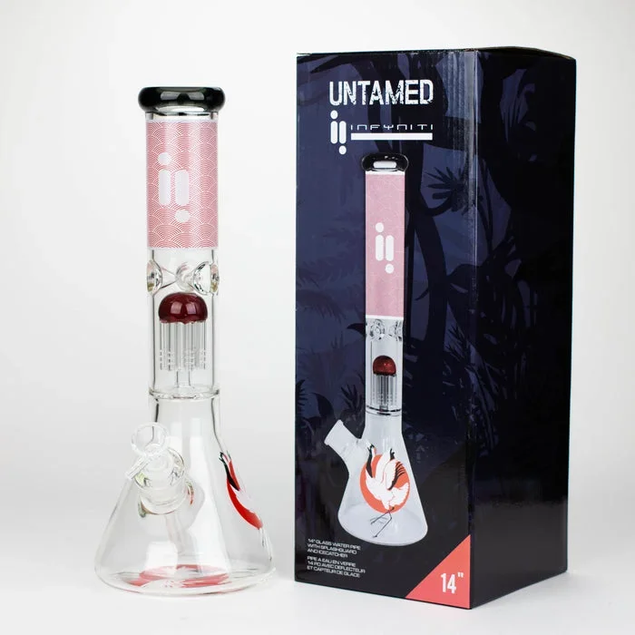 Infyniti Untamed 14″ 7mm Classic Beaker Water Bong – Crane