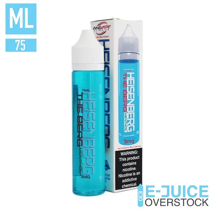 INNEVAPE ELIQUIDS – HEISENBERG MENTHOL – 75ML