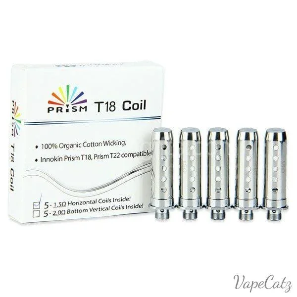 Innokin Endura or Prism Tank T18 coils