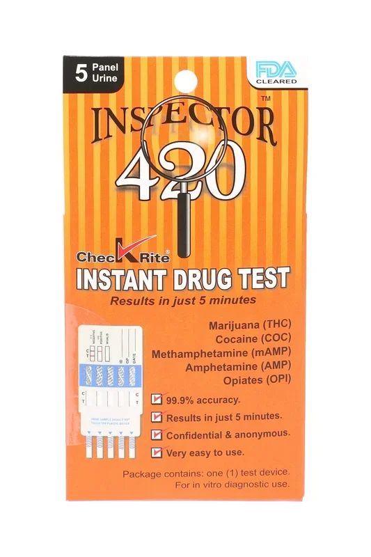 Inspector 420 5-Panel Urine Drug Test – THC/COC/mAMP/AMP/OPI