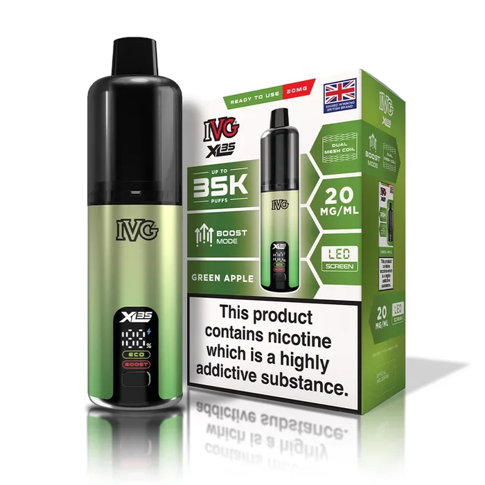 IVG XL35 Green Apple Starter Kit