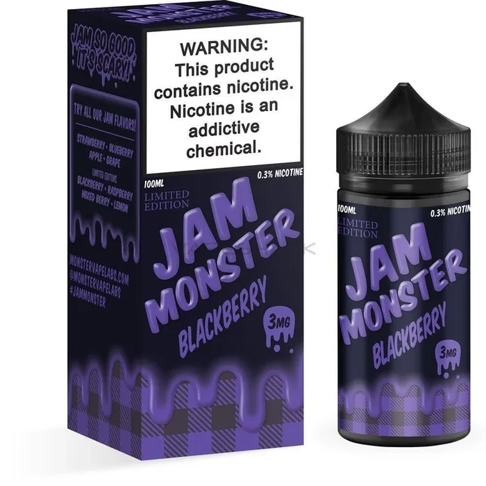 Jam Monster Liquids – Blackberry – 100ML